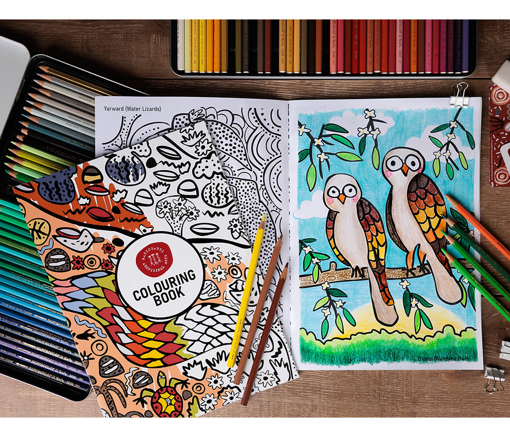 Waringarri Arts Colouring Book