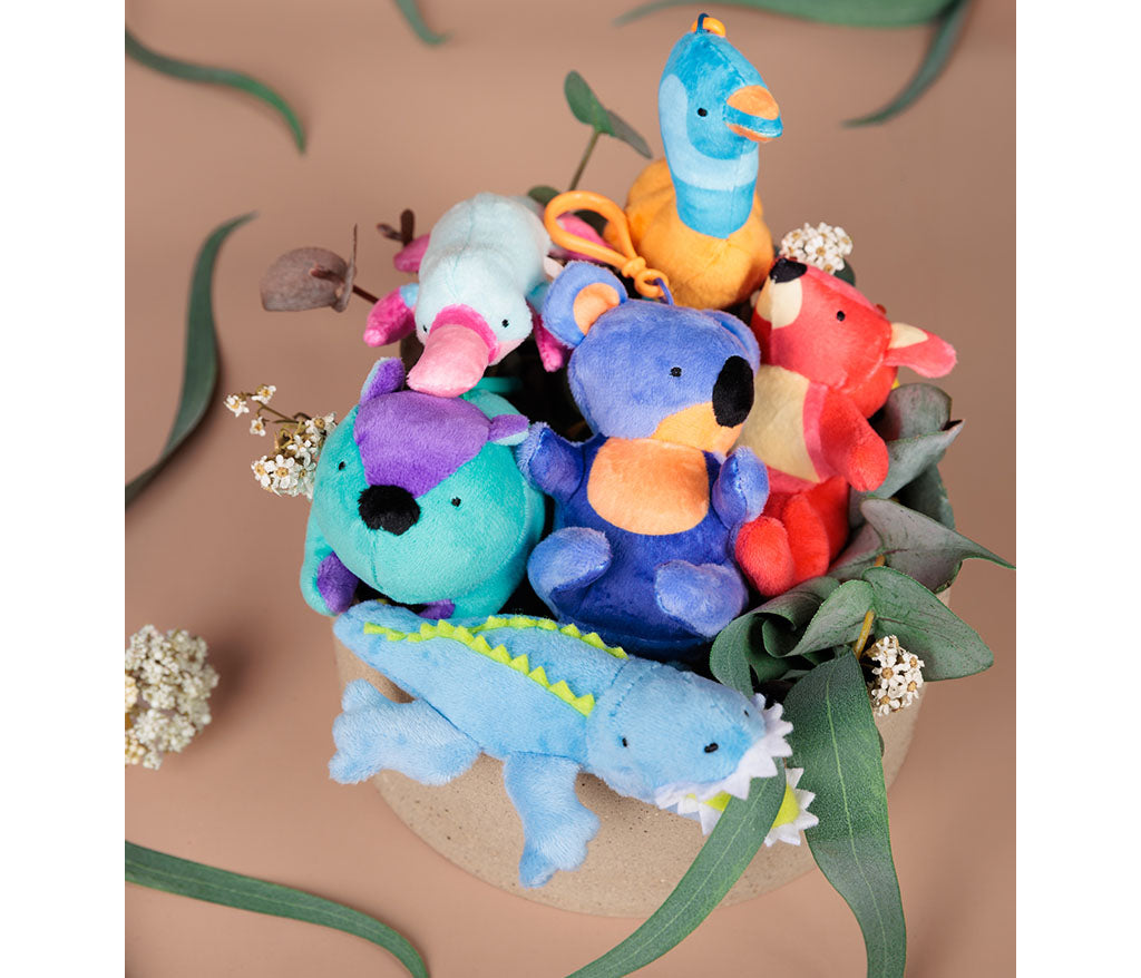 Platypus Plush Keyring