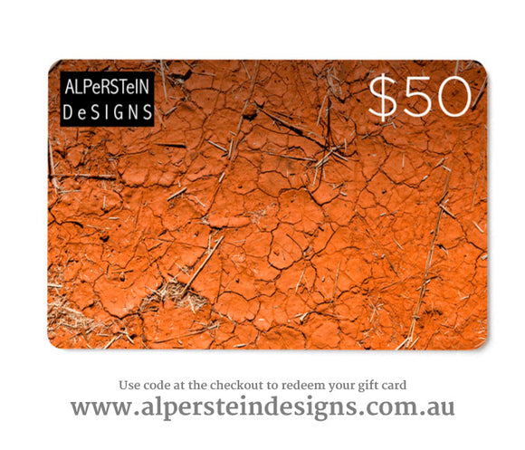 Alperstein Designs Gift Cards