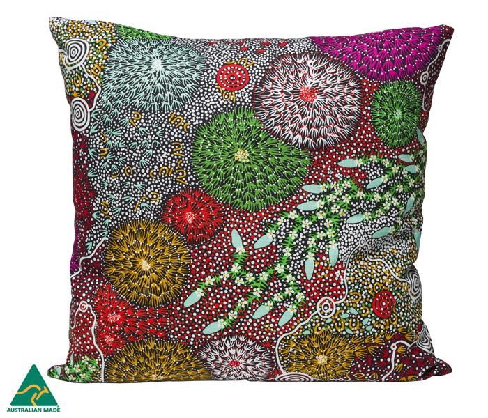Coral Hayes Cushion Cover