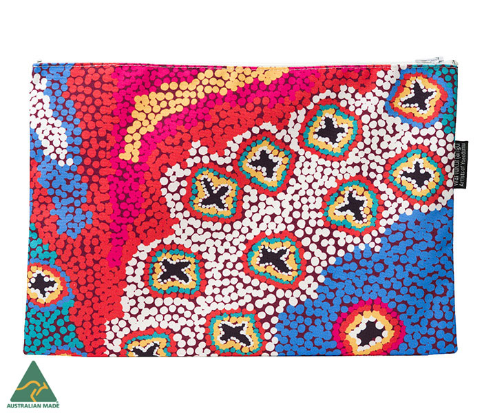 Ruth Stewart Poly Cotton Zip Bag