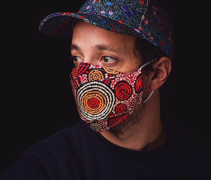 Aboriginal Art Reusable Face Masks