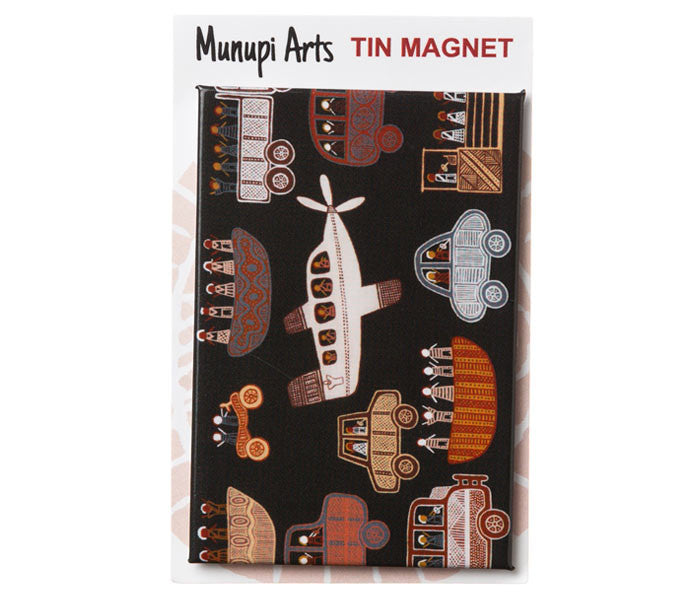 Tin Magnets - Munupi Arts (Tiwi)