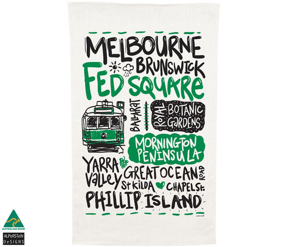 Melbourne Tea Towel
